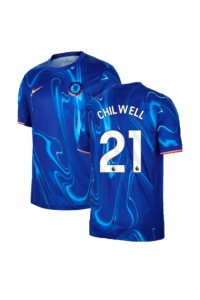 Fotbalové Dres Chelsea Ben Chilwell #21 Domácí Oblečení 2024-25 Krátký Rukáv